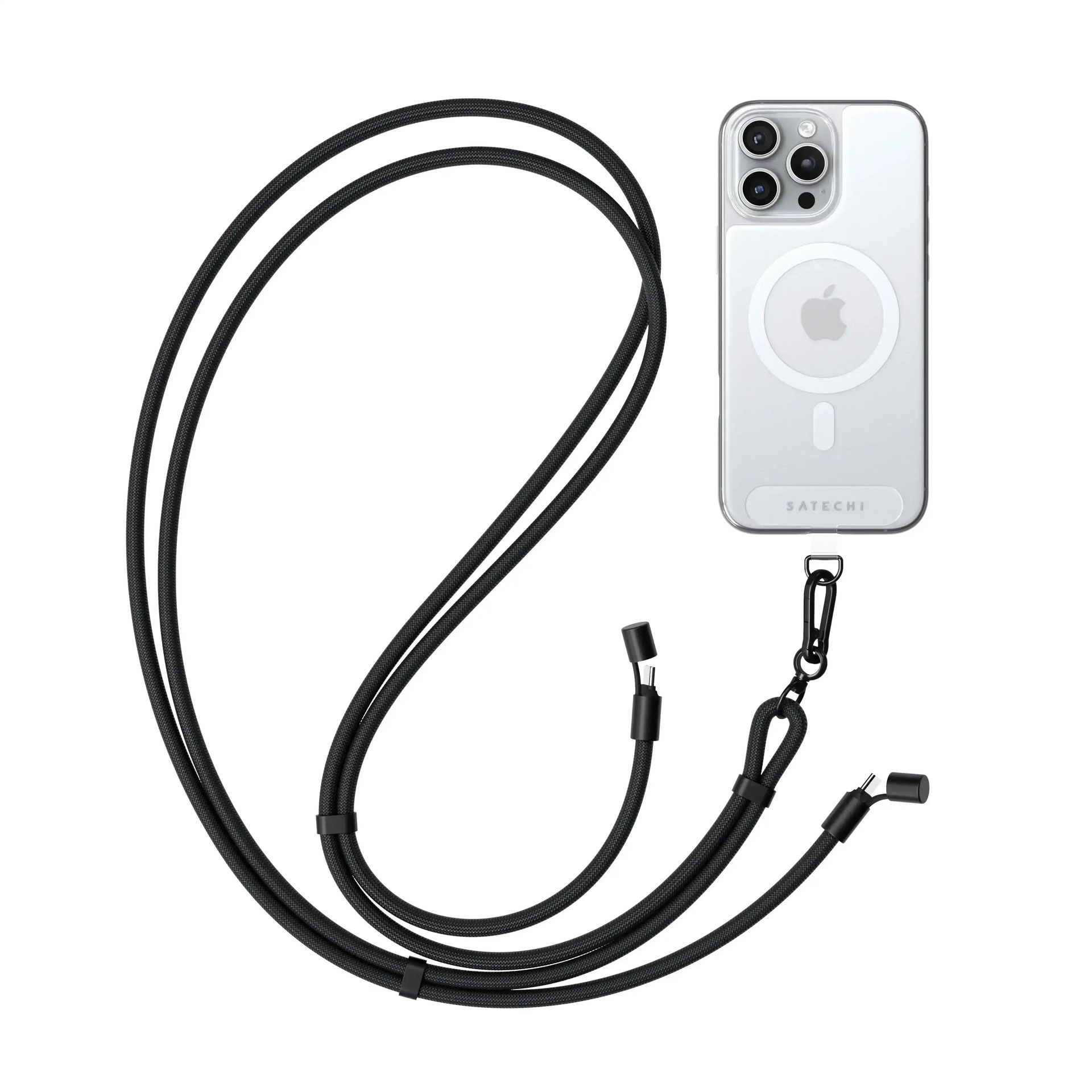 Satechi OntheGo USB-C Lanyard Cable Smycz z Kablem 2 w 1 USB-C