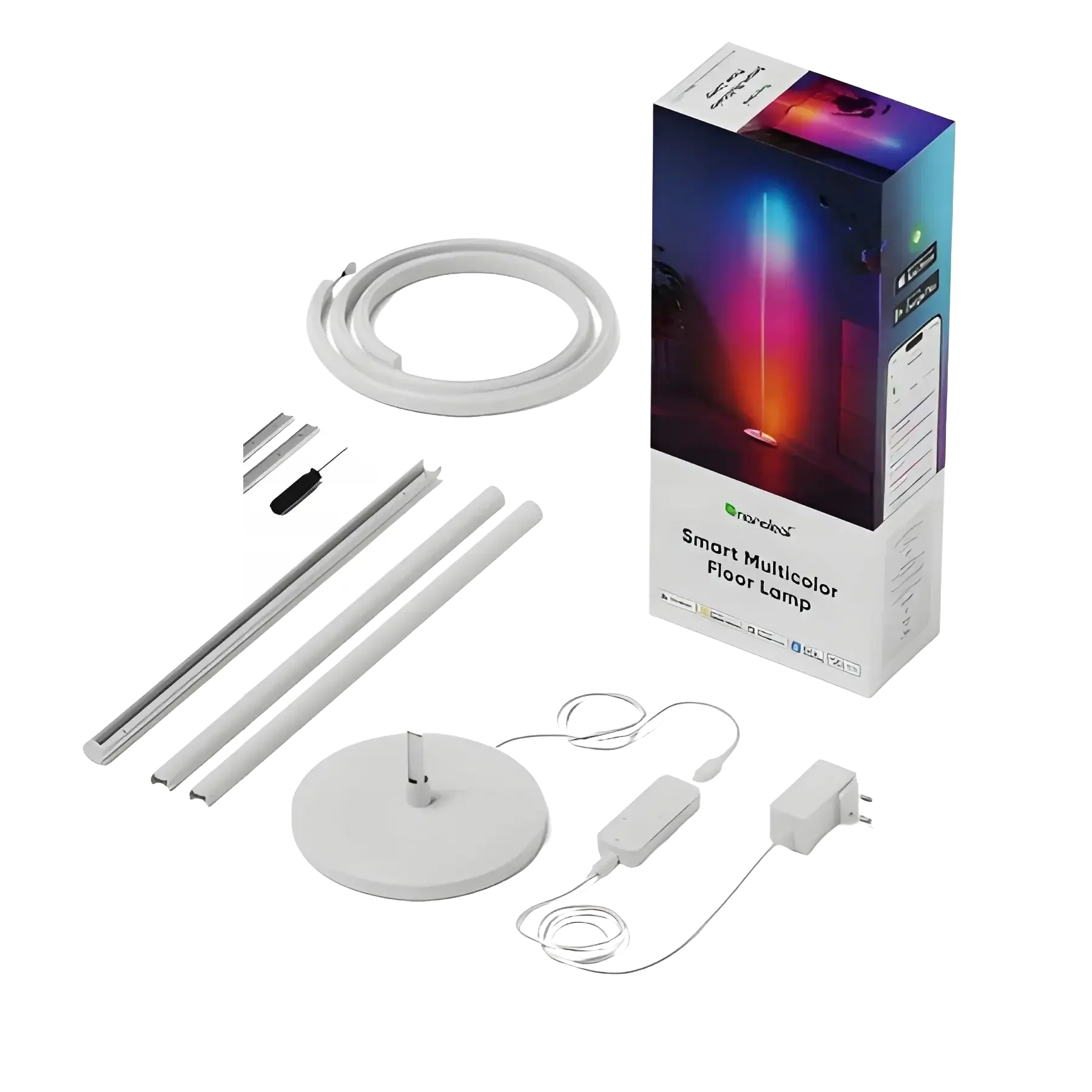 Nanoleaf - Smart Multicolor Floor Lamp - Inteligentna Lampa Podłogowa NL7204K0201A070