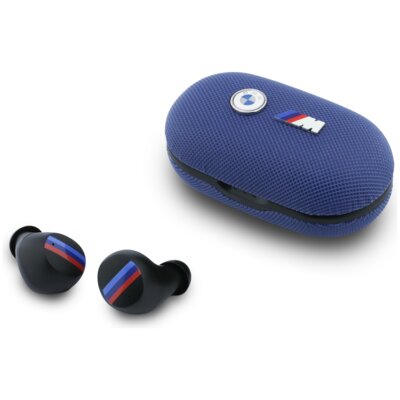 BMW Bluetooth TWS M Metal Logo ENC niebieski