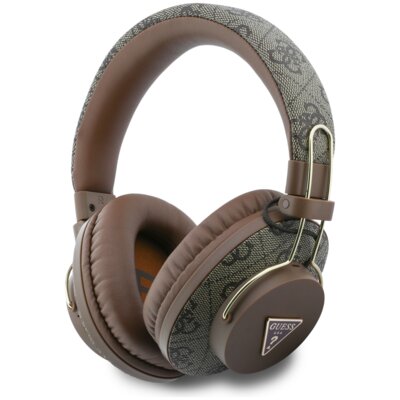 Guess Triangle Logo Bluetooth ENC brązowy