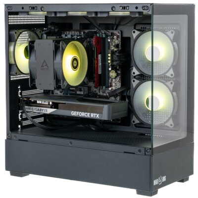 MAD DOG MD-A07WR16WH R5-5600XT 16GB RAM 1TB SSD GeForce RTX5060 DLSS 4 Wi-Fi Windows 11 Home
