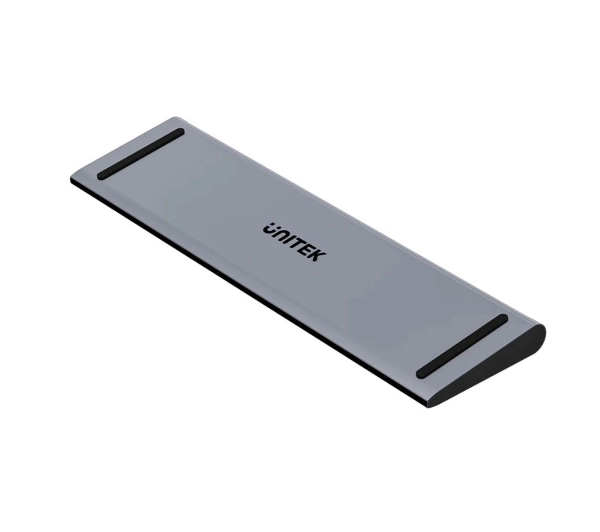 Unitek D1147AGY01 USB-C z DisplayLink 4K 4K@30Hz 5Gbps PD 100W Szary