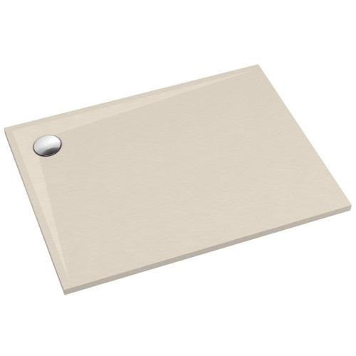 Schedline Brodzik kompozytowy Stabilsound Plus® Libra Cashmere Stone (kaszmirowy kamień) 70x90x3 cm, prostokątny, Gwarancja 15 lat