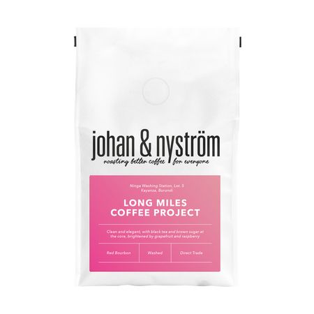 Johan & Nyström Kawa ziarnista Burundi Long Miles Ninga Washed Filter 250 g - kawa