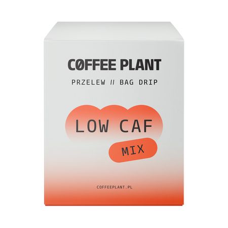 Coffee Plant - kawa niskokofeinowa w saszetkach Low Mix 10 saszetek - kawa