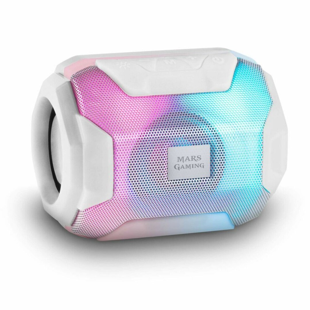 Głośnik Bluetooth Mars Gaming MSBAXW 2100 W Biały RGB