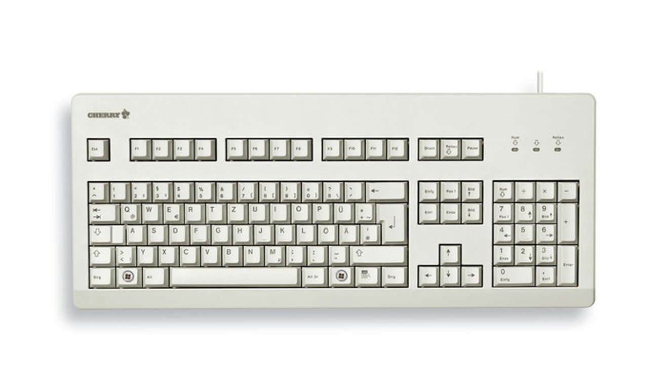 CHERRY G80-3000 USB QWERTY Szary