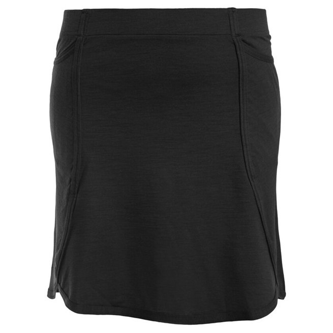 Damska spódnica Sensor Merino Active Rozmiar: S / Kolor: czarny