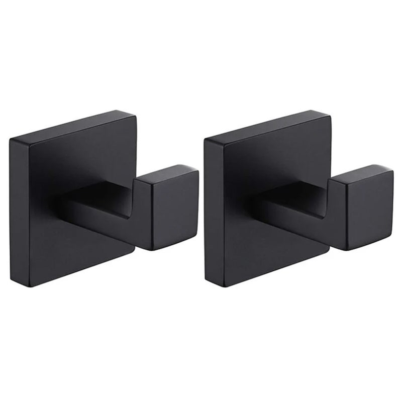 Wieszak na ręczniki ze stali nierdzewnej, odporny na rdzę, wieszak na ubrania, wieszak ścienny, kwadratowy, do toalety, kuchni,wieszak na drzwi