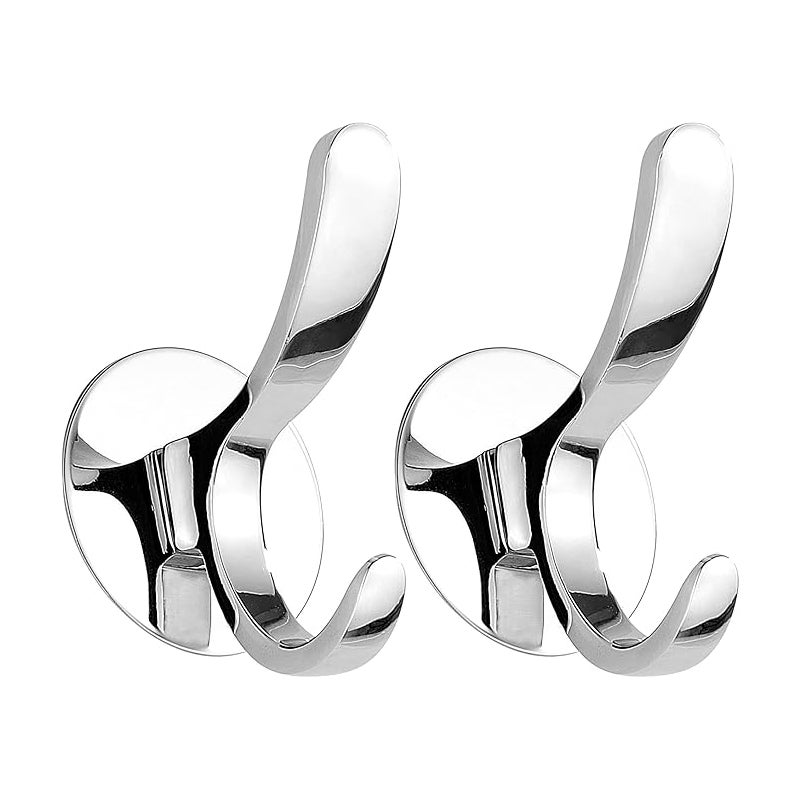 Wieszak na płaszcze, haczyk ścienny, haczyk na ręcznik, polerowana stal nierdzewna, na płaszcz, szlafrok, ściereczkę kuchenną, montaż bez uszkadzania