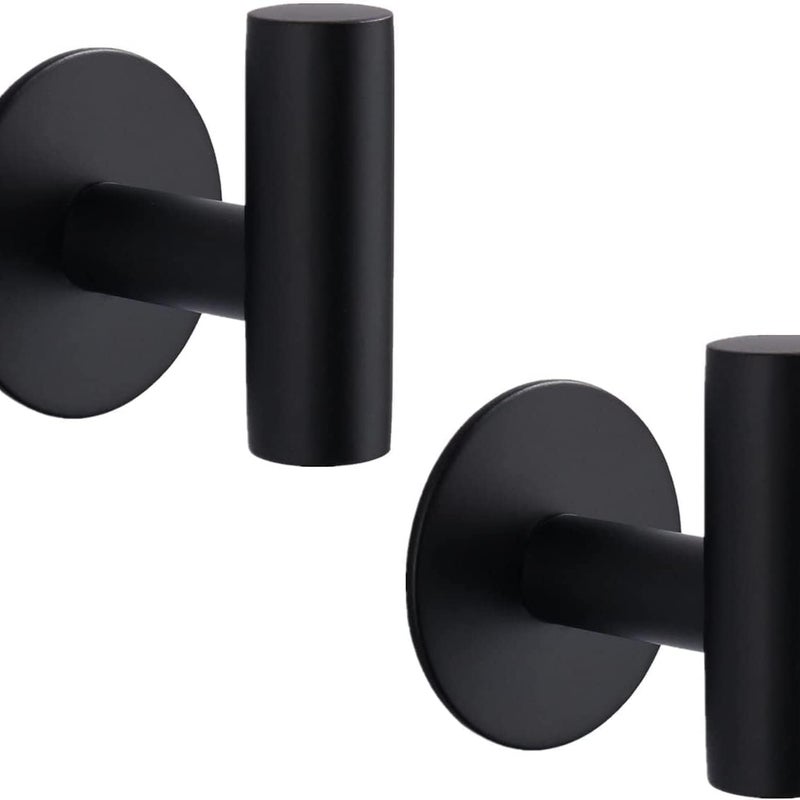 Hak samoprzylepny 3M, ścienny do łazienki, mocny, nierdzewny 304, bez wiercenia, wieszak na ręczniki, haczyki ścienne, 2 sztuki