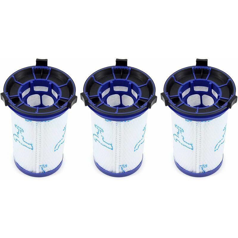 Zestaw 3 zamiennych filtrów do odkurzacza bezprzewodowego Rowenta Air Force 360 / X-Pert Essential 260 RH9037 RH9038 (Alternatywa dla ZR009001)