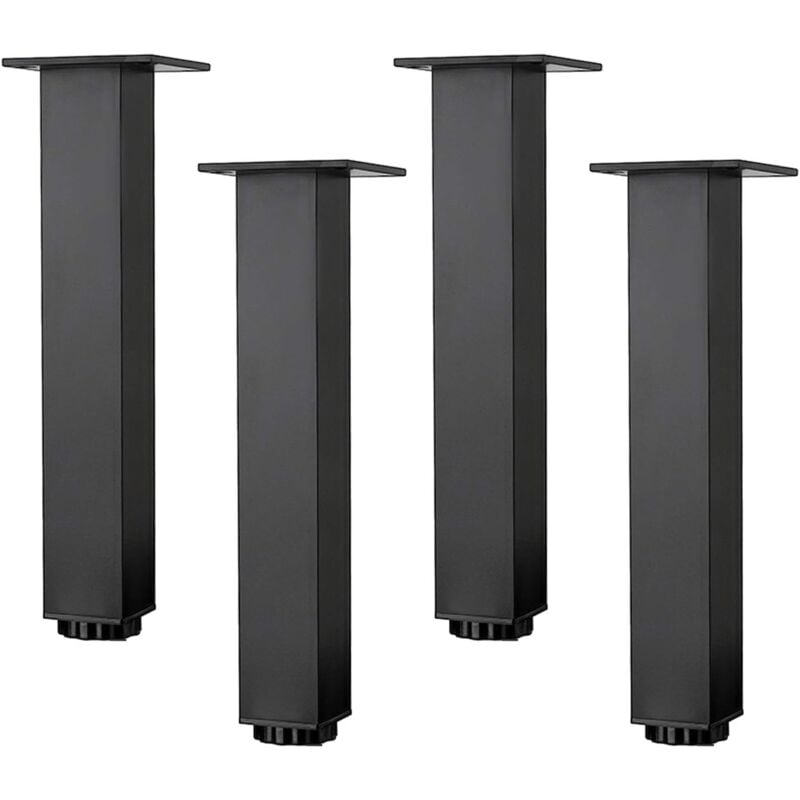 Regulowane w wysokości nogi mebli z aluminium, nogi do stolików niskich kanap, nogi do szafek łazienkowych z umywalką, (35 cm)