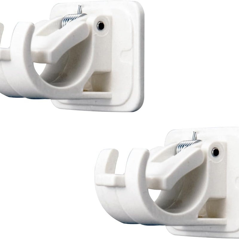 Zestaw 10 samoprzylepnych haczyków do karniszy, bez wiercenia, uchwytów na zasłony, na ręczniki, zasłony, płaszcze