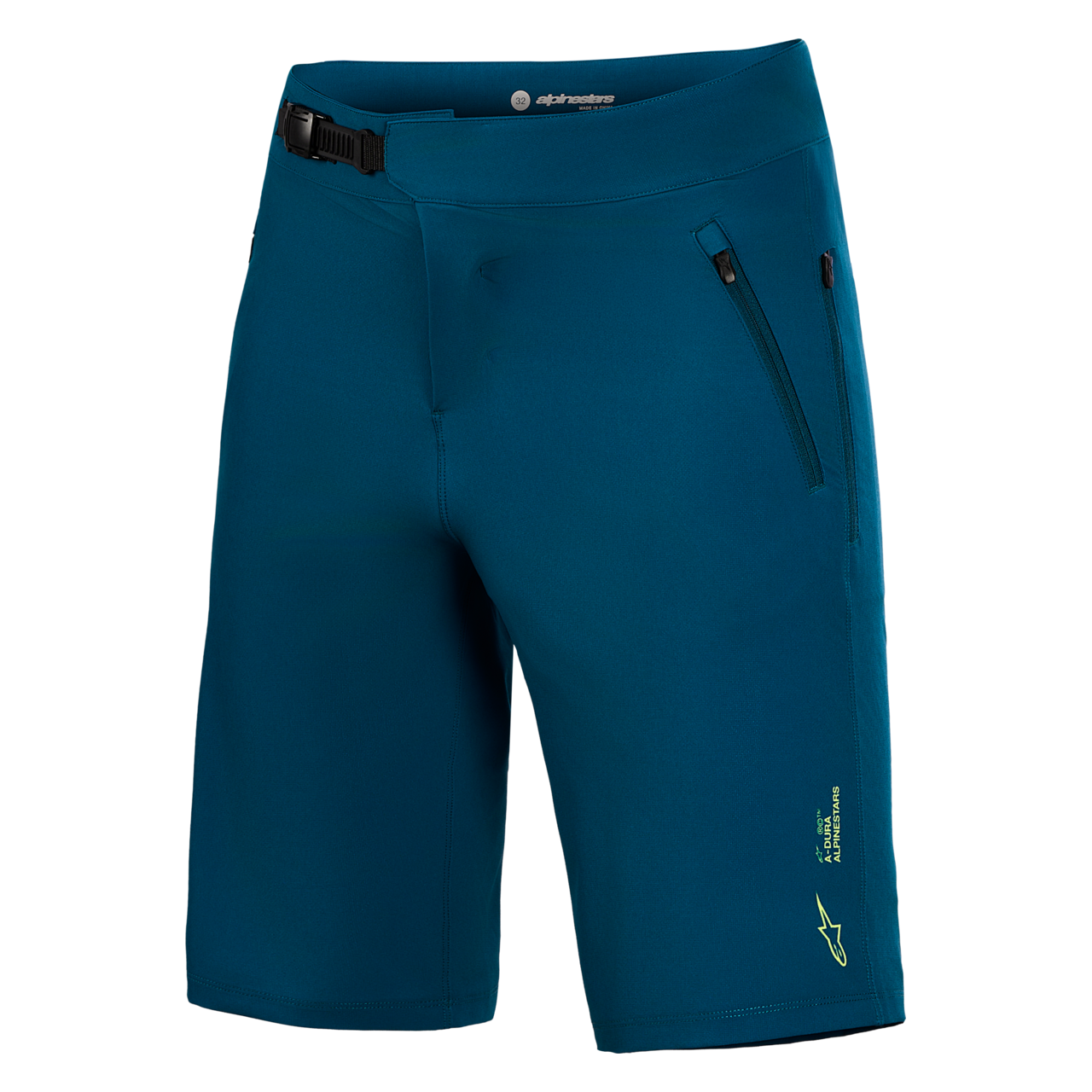 Spodenki MTB Alpinestars A-Dura Ride 2.0 Niebieski/Zielony28