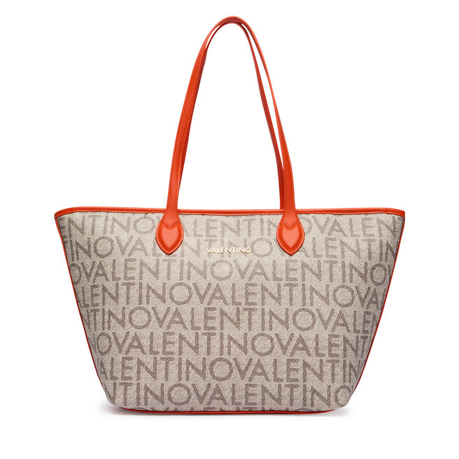 Torebka Valentino Logo VBSA1F02 Beżowy