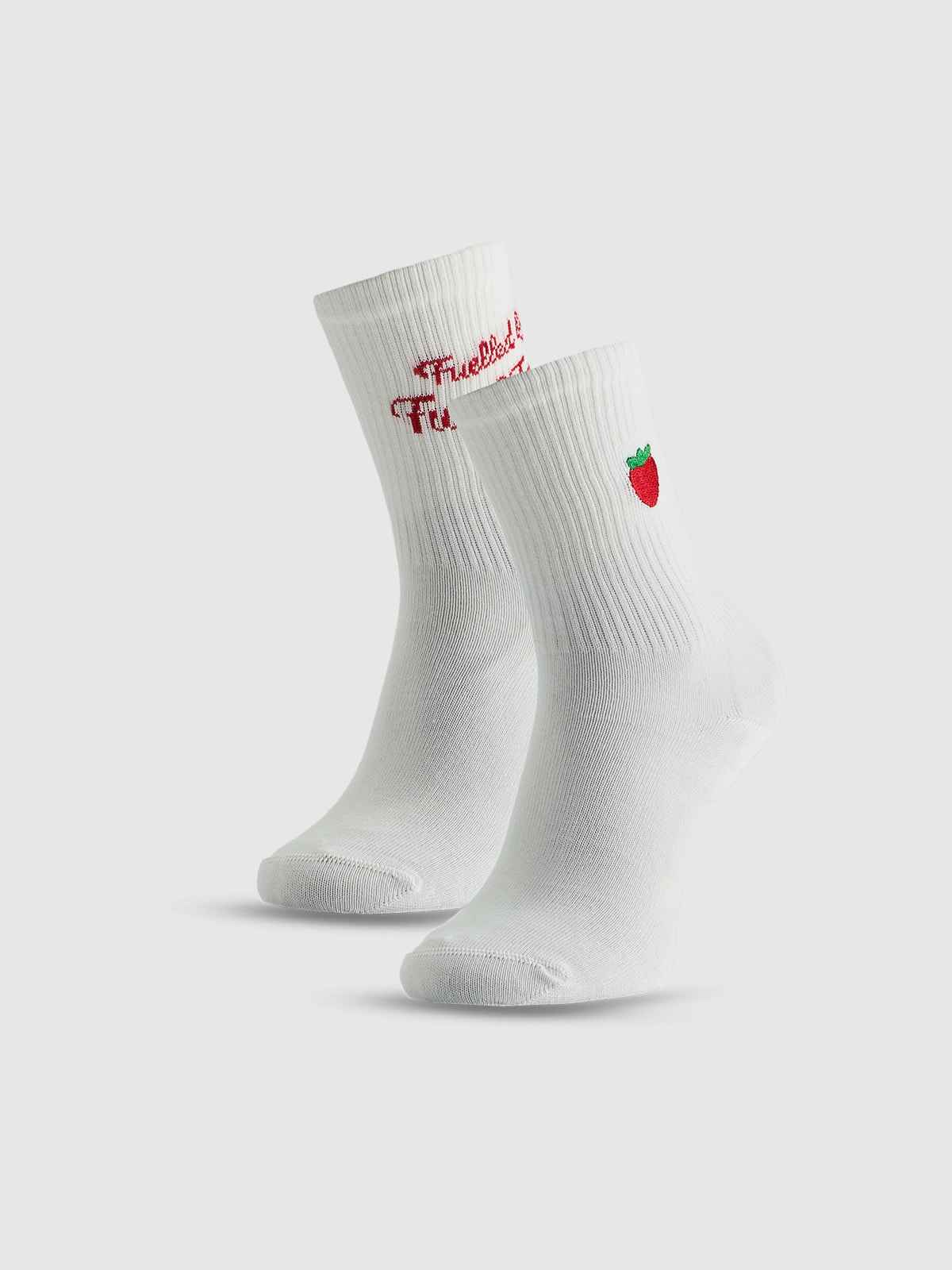 4F Skarpetki długie (2-pack) dziewczęce - białe 38-40