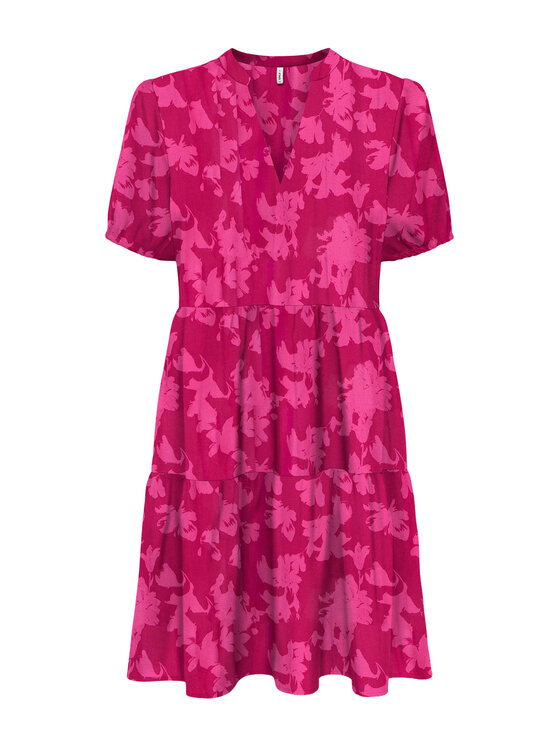 ONLY Sukienka letnia Nova 15222215 Różowy Regular Fit