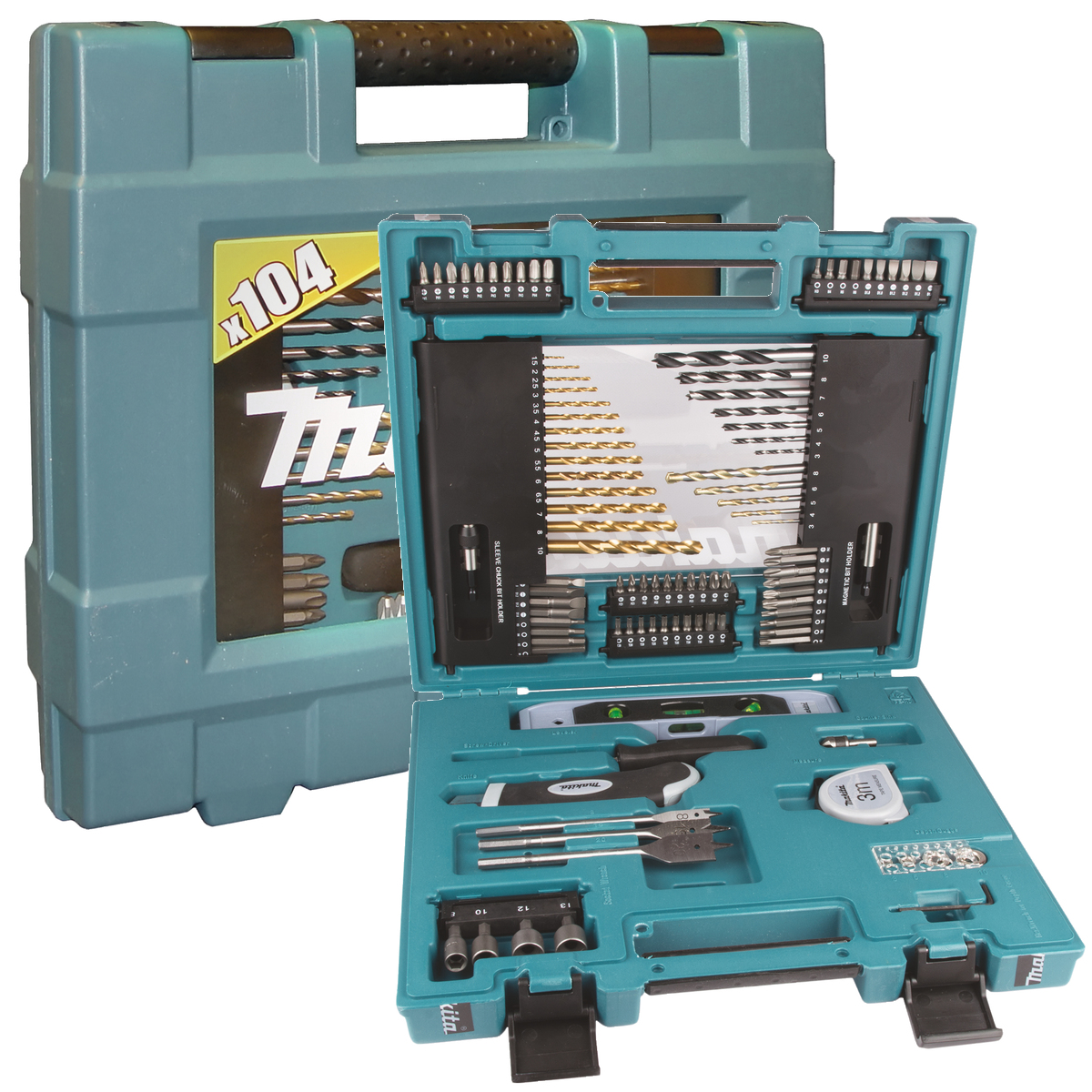 Makita Zestaw wierteł i bitów D-31778 104 el.