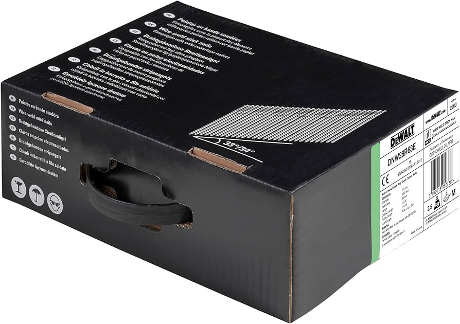 Dewalt Gwoździe 2,8x63mm DNW28R63E