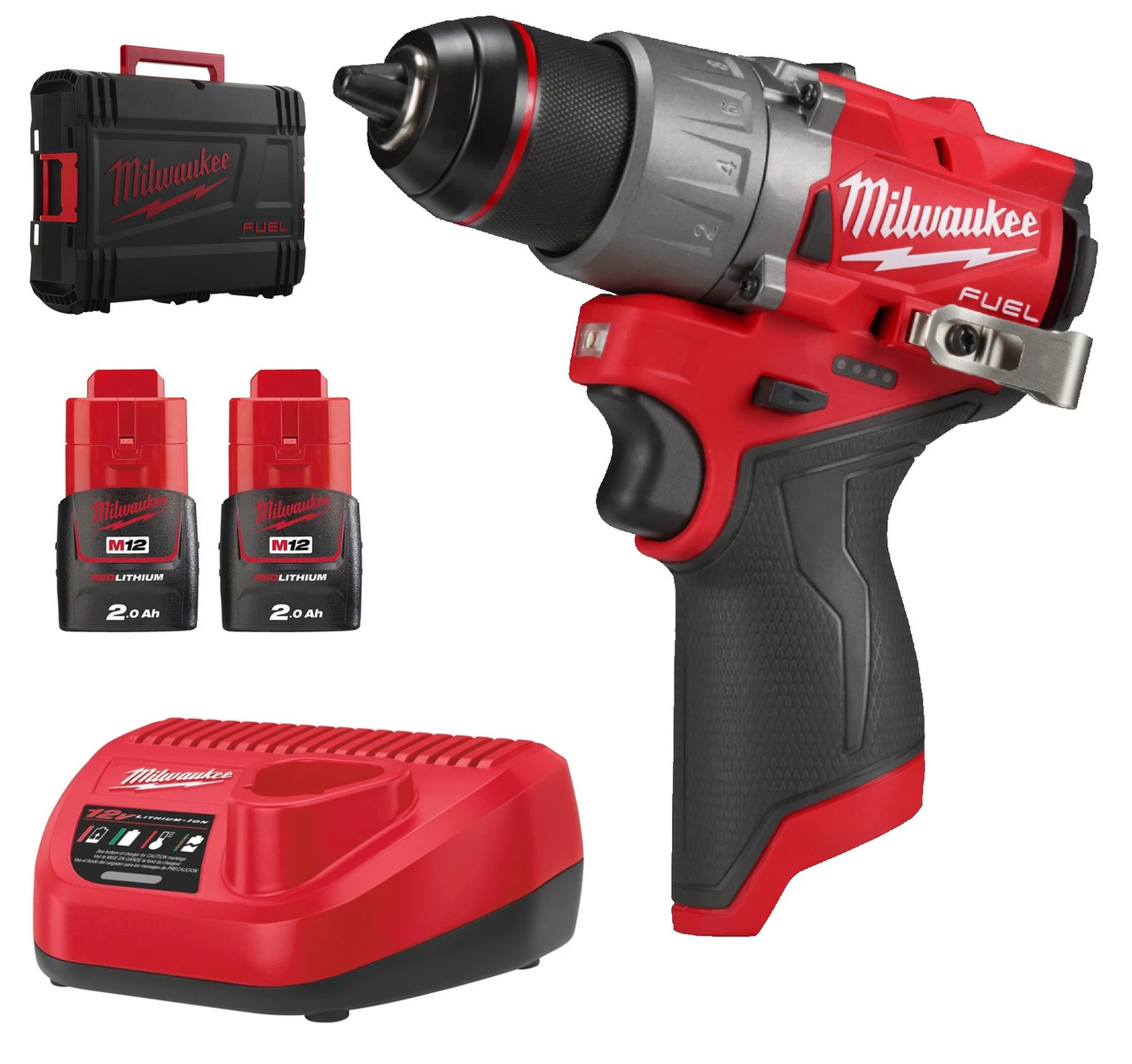 Milwaukee Wiertarko-wkrętarka M12 FDD2-202X 4933479873