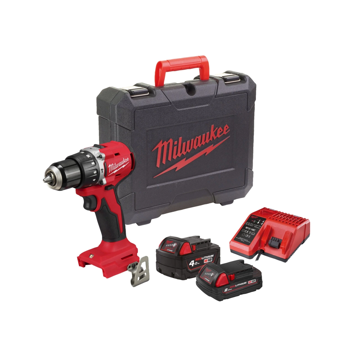 Milwaukee Wiertarko-wkrętarka M18 BLPDRC-422C 4933492825