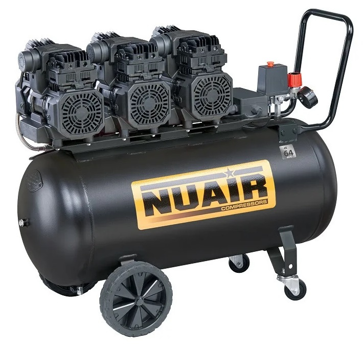 Nuair Kompresor bezolejowy 100l SILTEK TB 100T B2FC684NUA