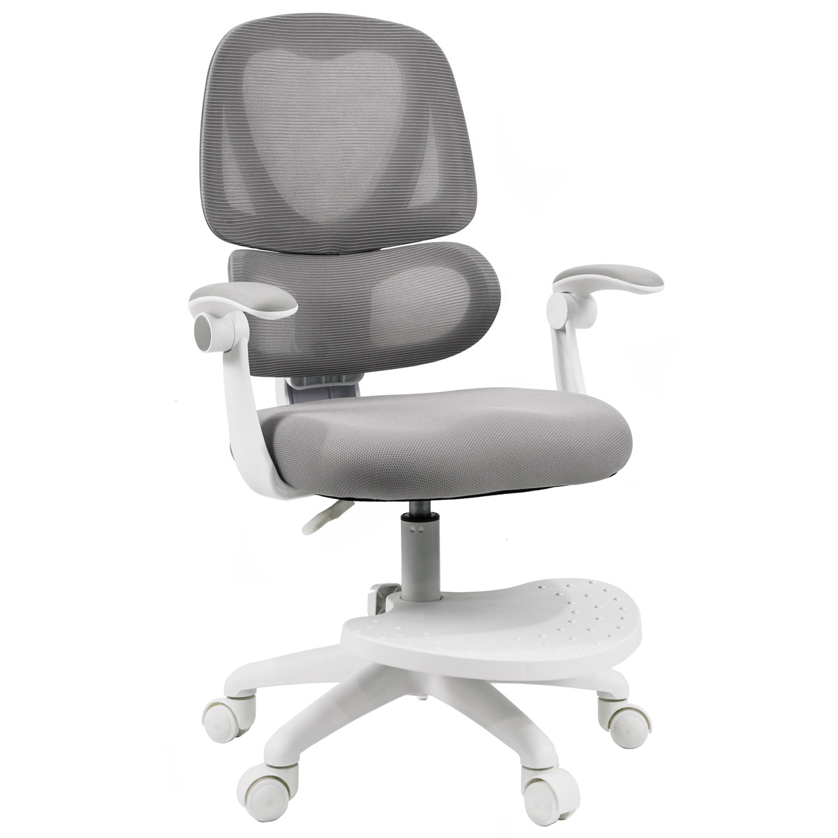 Fotel obrotowy Belivio OSKAR szary WER89129