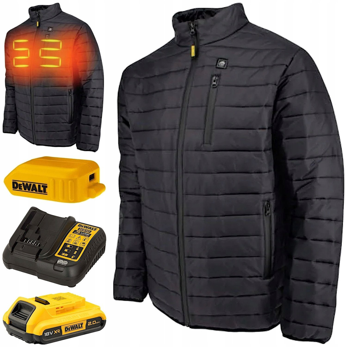 Kurtka podgrzewana Dewalt DCHJ093D1-M rozmiar M