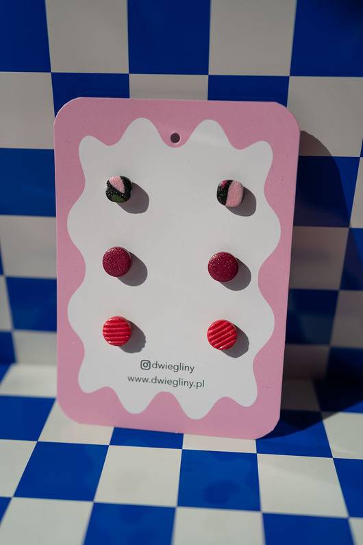 Zestaw 3 par małych sztyftów