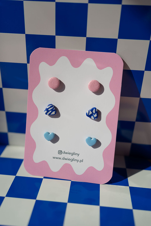 Zestaw 3 par małych sztyftów