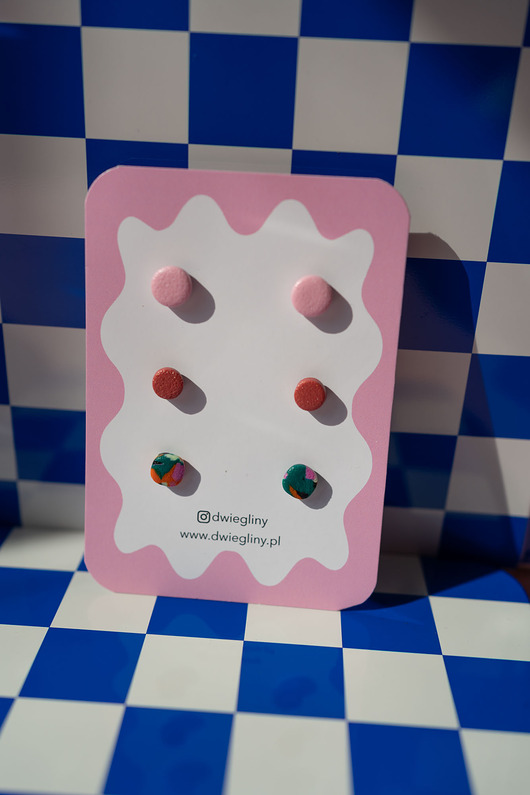 Zestaw 3 par małych sztyftów