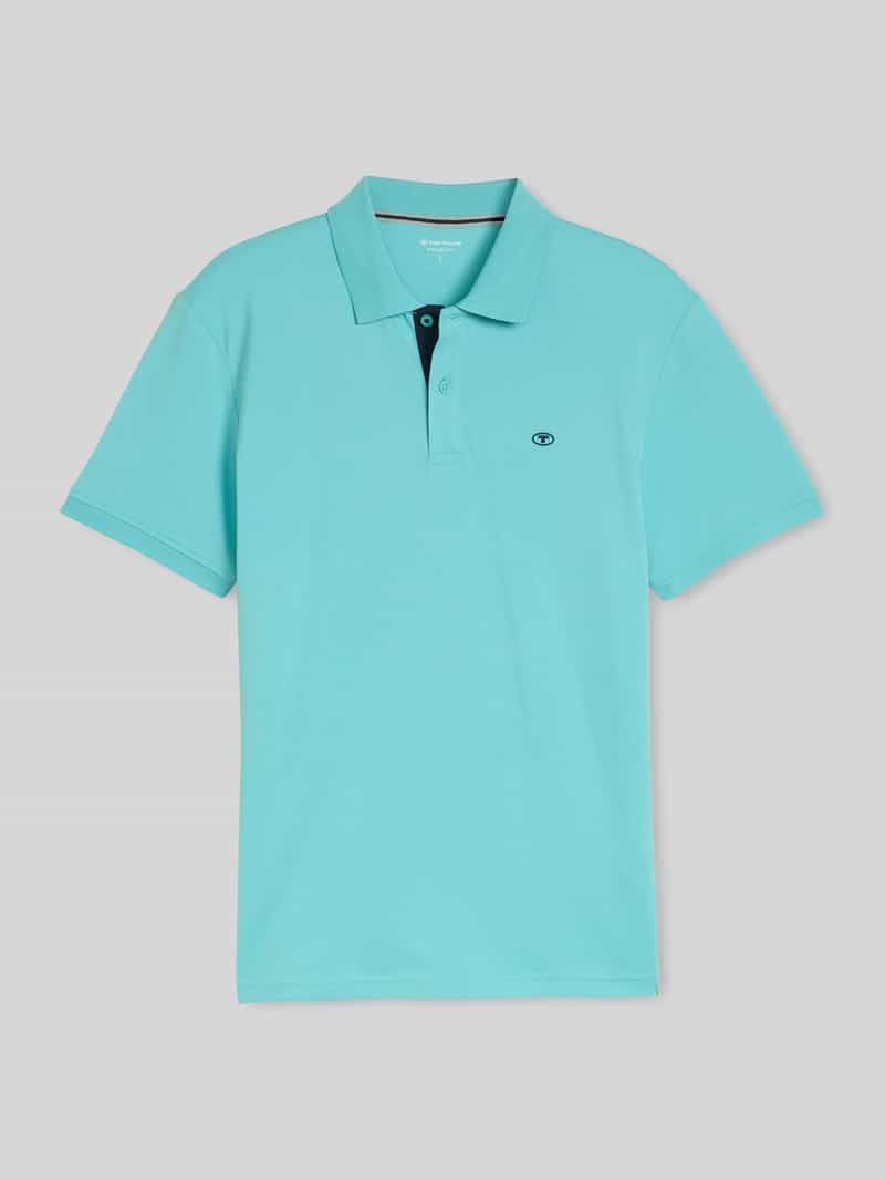 Koszulka polo o kroju regular fit z czystej bawełny z wyhaftowanym logo
