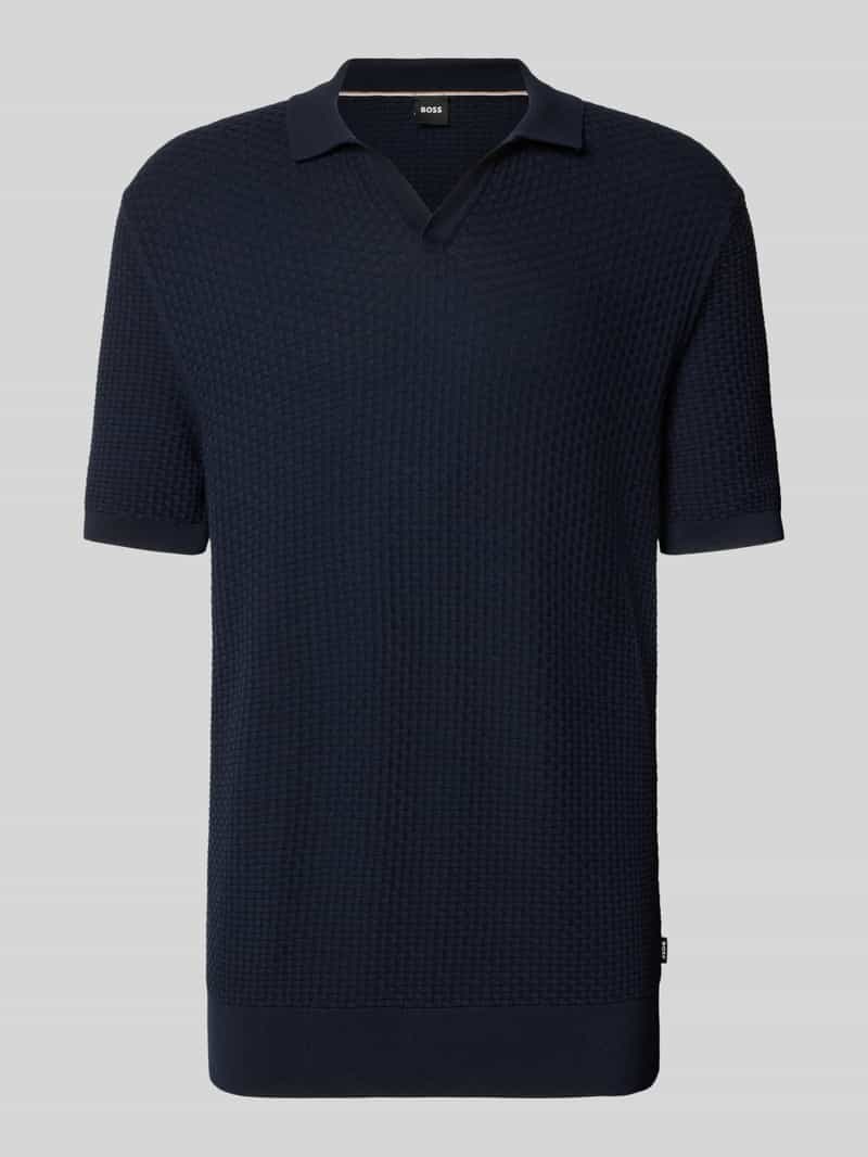 Koszulka polo o kroju regular fit z czystej bawełny model 'NATALO'
