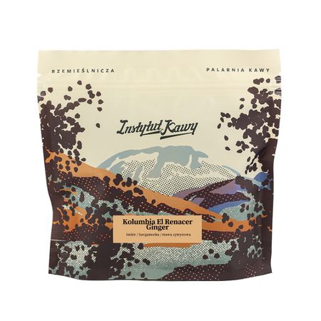 Instytut Kawy Kawa ziarnista Kolumbia El Renacer Ginger Co-Ferment Filter 250 g - kawa