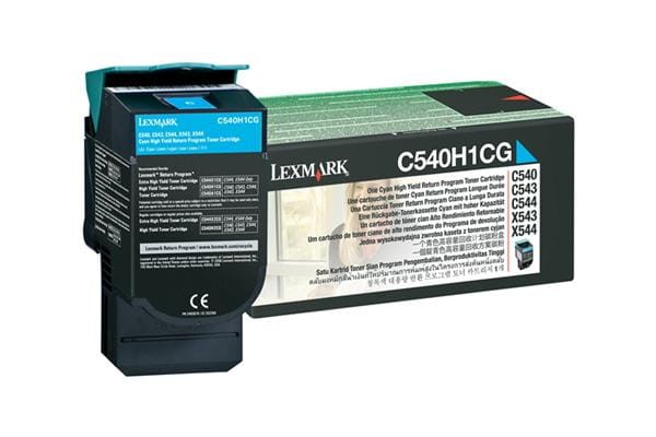 Toner Lexmark C540 Cyan 2k C540H1CG