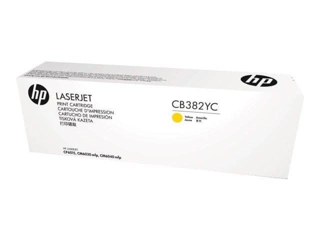 HP Toner 382Y yellow corpo CB382YC - ZAMÓWIENIA ZA 2000 PLN = BON PALIWOWY 100 PLN