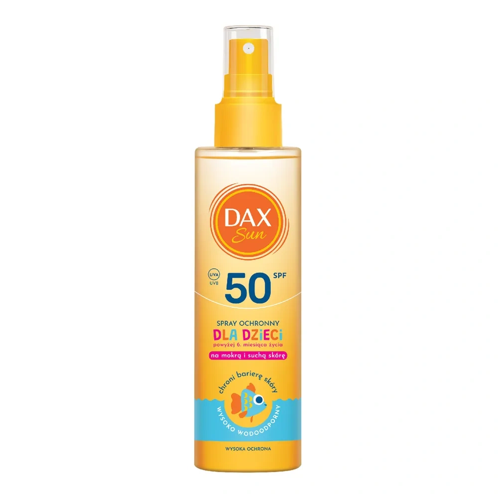 Dax Sun spray ochronny SPF 50 dla dzieci powyżej 6. miesiąca życia 150 ml