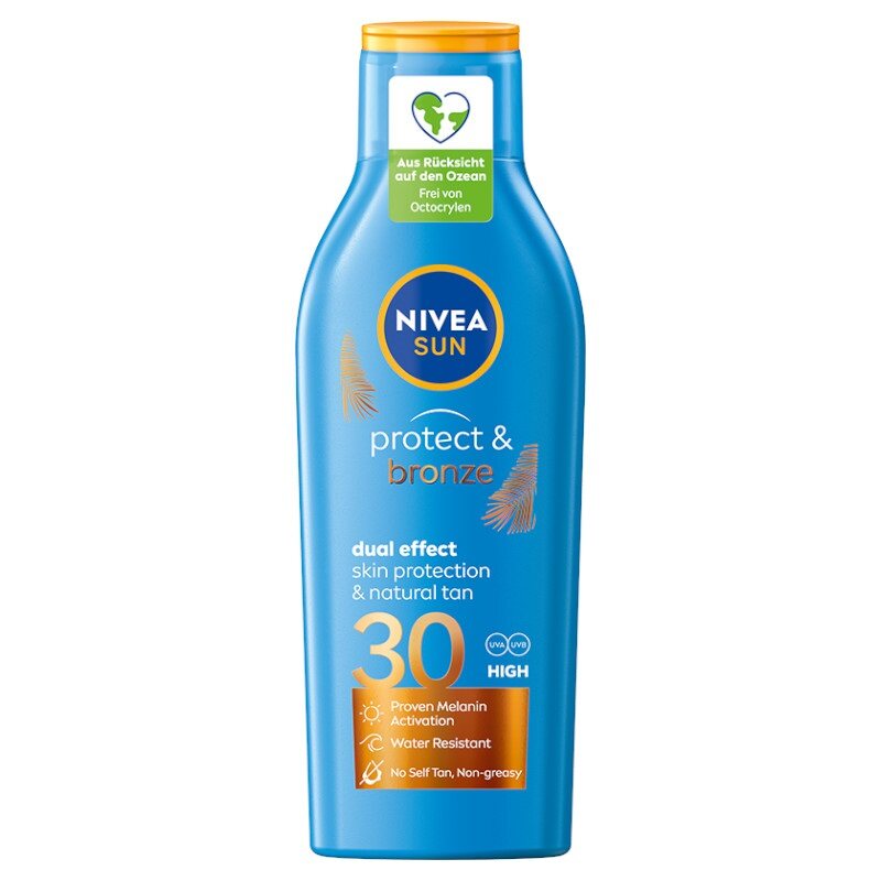 NIVEA Sun Protect Bronze Balsam Aktywujący Naturalną Opaleniznę z Filtrem SPF30 200ml