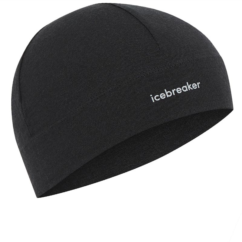Czapka unisex Icebreaker Merino 200 Oasis 0A56SH0011 - czarna