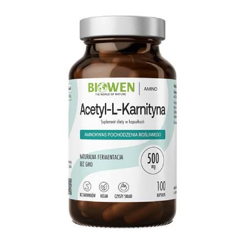 Biowen Acetyl-L-karnityna, 100 kaps.