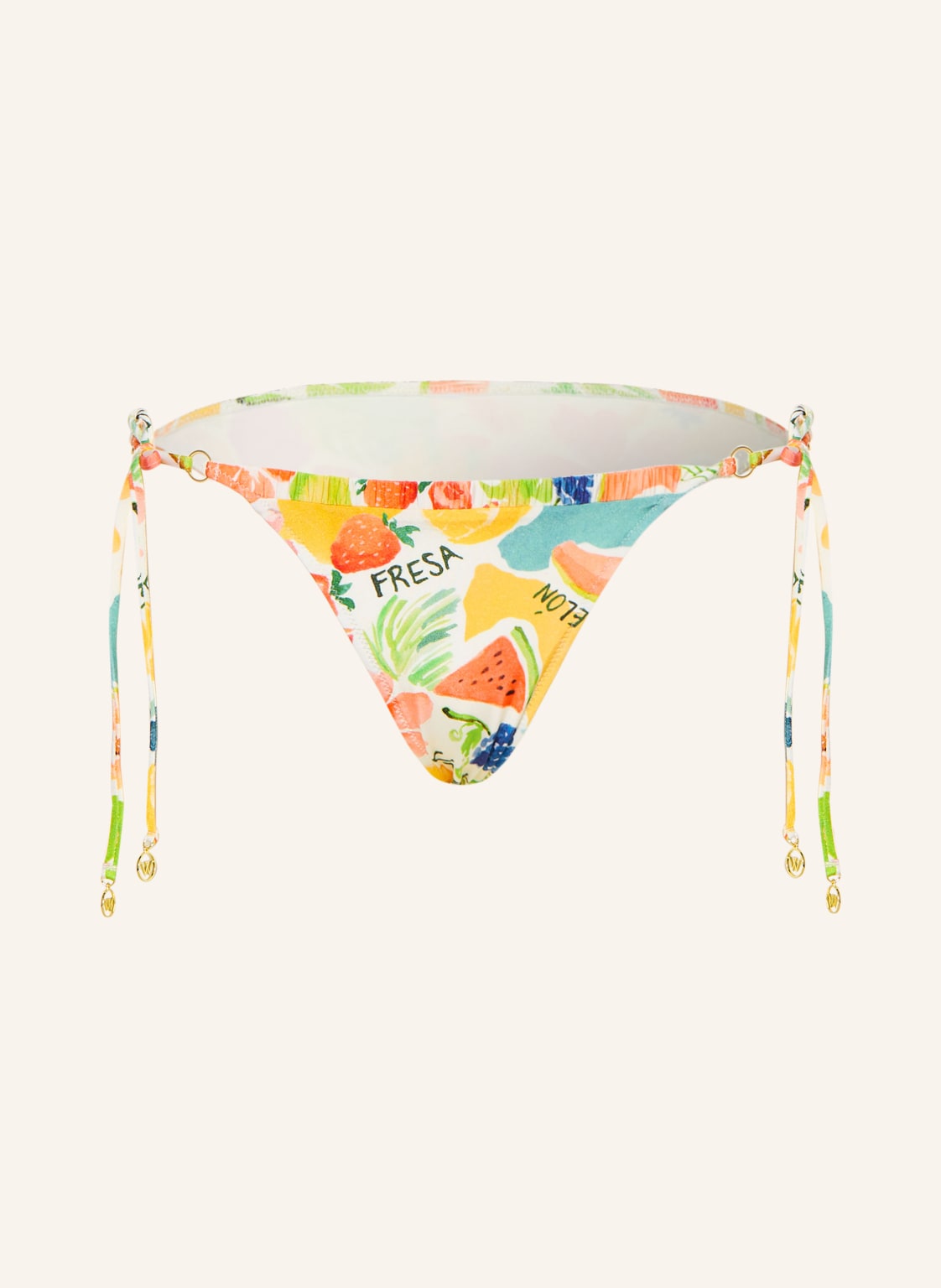 Watercult Trójkątne Figi Bikini Fruitbowl gruen