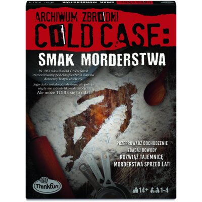 Gra planszowa RAVENSBURGER Archiwum Zbrodni Cold Case: Smak Morderstwa 76688