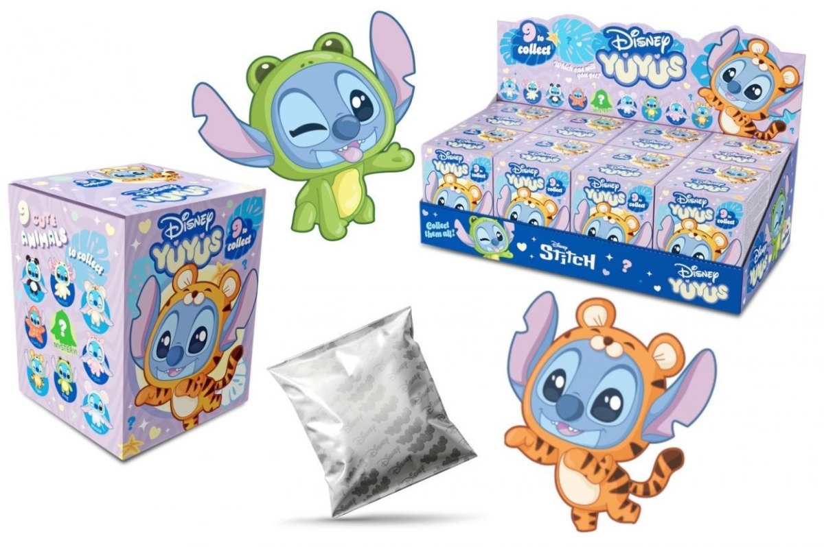 Disney YuYus Stitch 12cm MIX