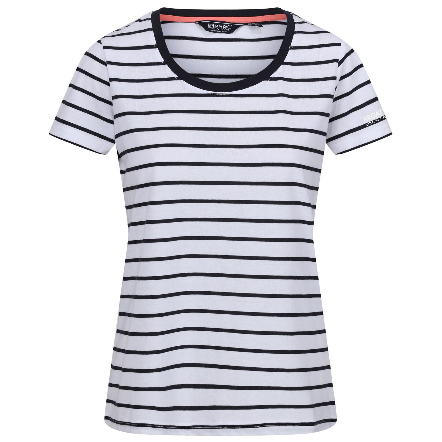 Koszulka damska Regatta Filandra VIII Rozmiar: 6XL / Kolor: niebieski/jasnoniebieski