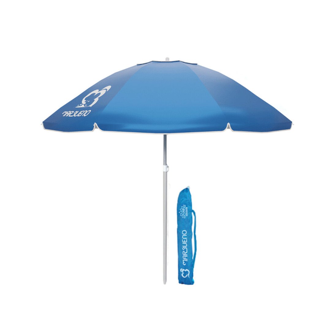 Marbueno Parasol plażowy Jasnoniebieski 200 cm