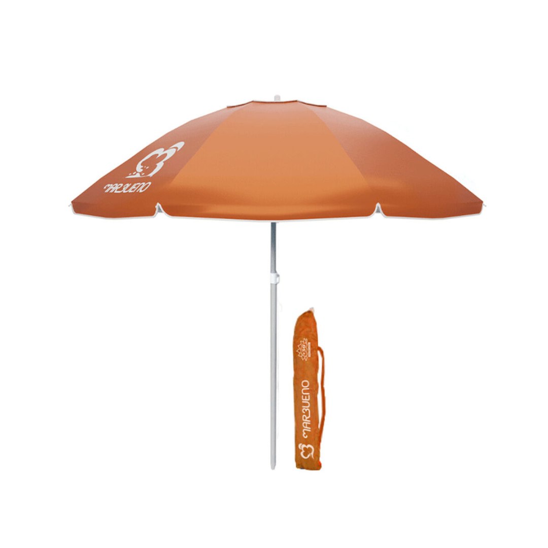Marbueno Parasol plażowy Pomarańczowy 220 cm