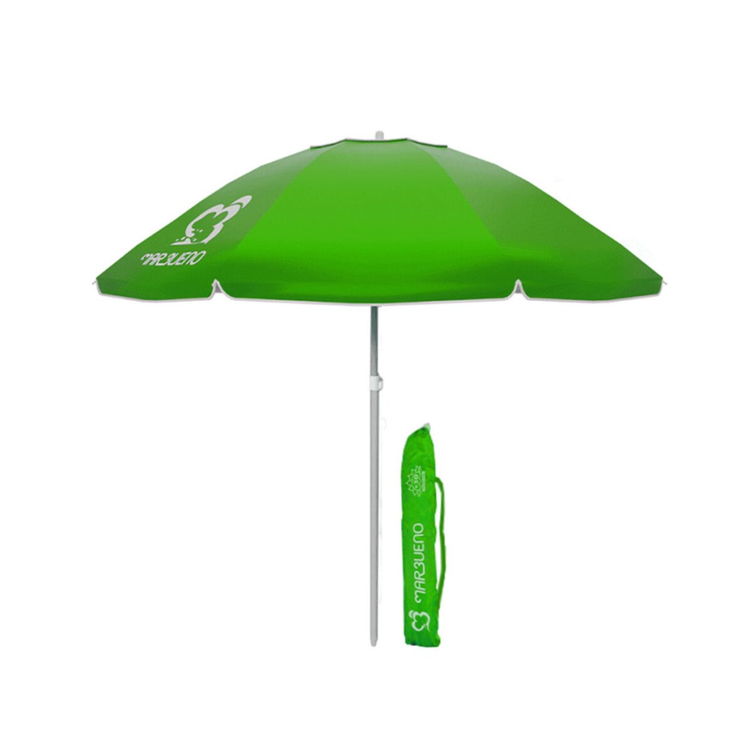 Marbueno Parasol plażowy Ciemna zieleń 220 cm
