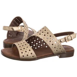 Sandały Złote K7464-25/00-1 (MA1530-a) Maciejka