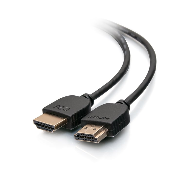 C2G 2ft. HDMI m/m kabel HDMI 0,6 m HDMI Typu A (Standard) Czarny